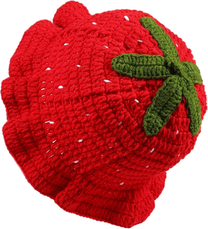 Ahouws Crochet Bucket Hat Women Trendy Knit Floppy Cap Cute Boho Handmade Beanies Outdoor Boho Travel Fishing Hat - Image 1